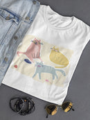 Cat Squad T-shirt -June Erica Vess Designs