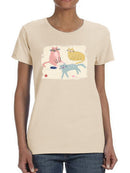 Cat Squad T-shirt -June Erica Vess Designs