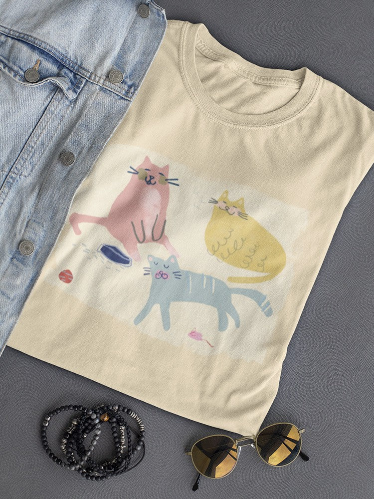 Cat Squad T-shirt -June Erica Vess Designs