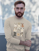 Doggos And Puppers I Sweatshirt -June Erica Vess Designs