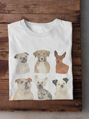 Doggos And Puppers I T-shirt -June Erica Vess Designs