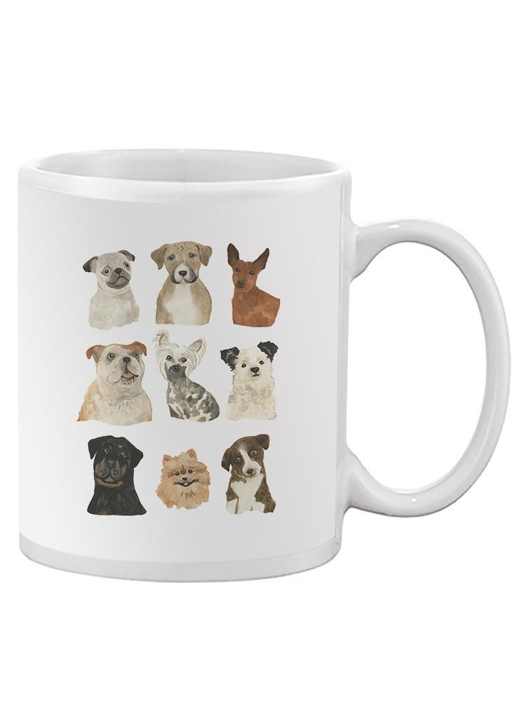 Doggos And Puppers I. Mug -June Erica Vess Designs