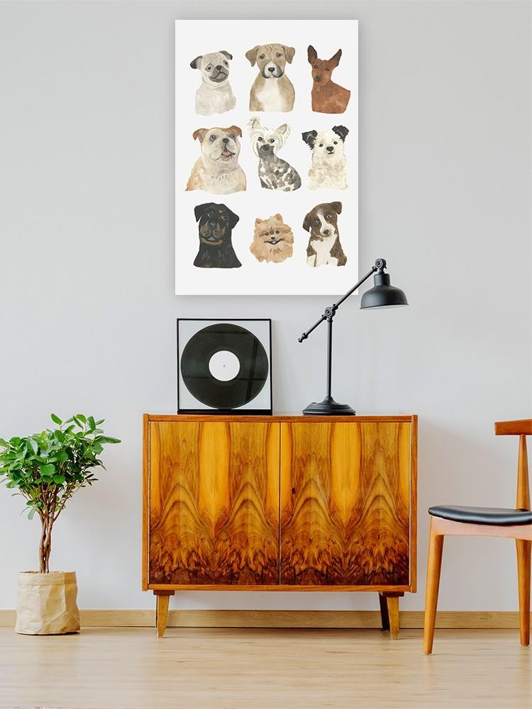 Doggos And Puppers I. Wall Art -June Erica Vess Designs