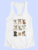 Doggos And Puppers I T-shirt -June Erica Vess Designs