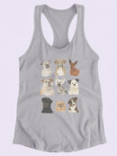 Doggos And Puppers I T-shirt -June Erica Vess Designs