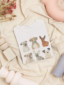 Doggos And Puppers I T-shirt -June Erica Vess Designs