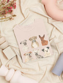 Doggos And Puppers I T-shirt -June Erica Vess Designs