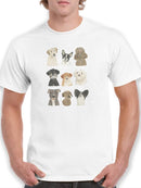 Doggos And Puppers Ii T-shirt -June Erica Vess Designs