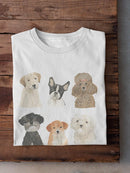 Doggos And Puppers Ii T-shirt -June Erica Vess Designs