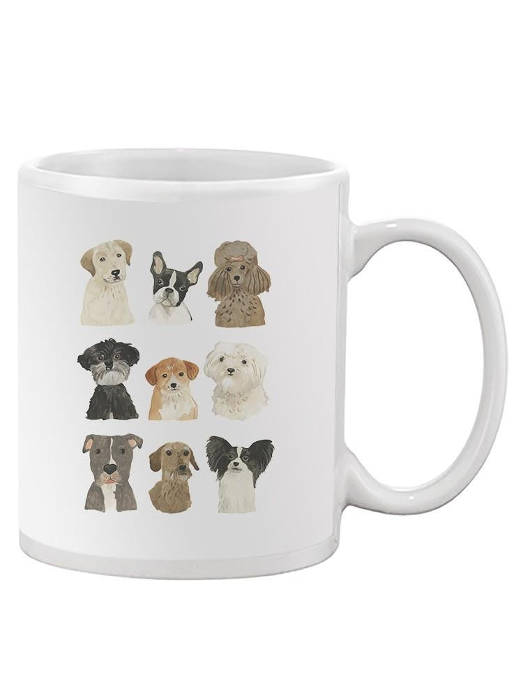 Doggos And Puppers Ii. Mug -June Erica Vess Designs