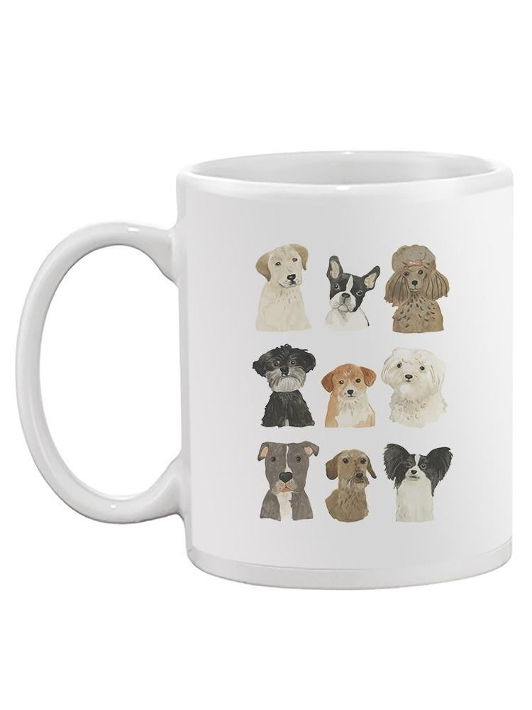 Doggos And Puppers Ii. Mug -June Erica Vess Designs
