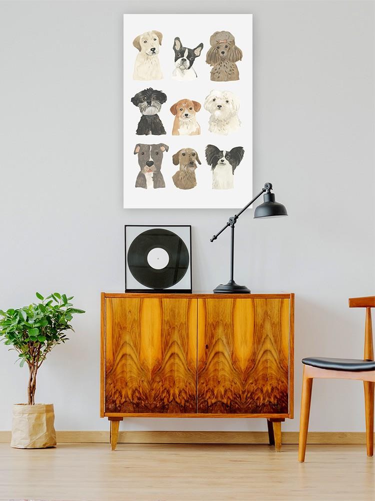 Doggos And Puppers Ii. Wall Art -June Erica Vess Designs