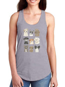 Doggos And Puppers Ii T-shirt -June Erica Vess Designs