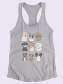 Doggos And Puppers Ii T-shirt -June Erica Vess Designs