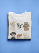 Doggos And Puppers Ii Sweatshirt -June Erica Vess Designs