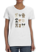 Doggos And Puppers Ii T-shirt -June Erica Vess Designs