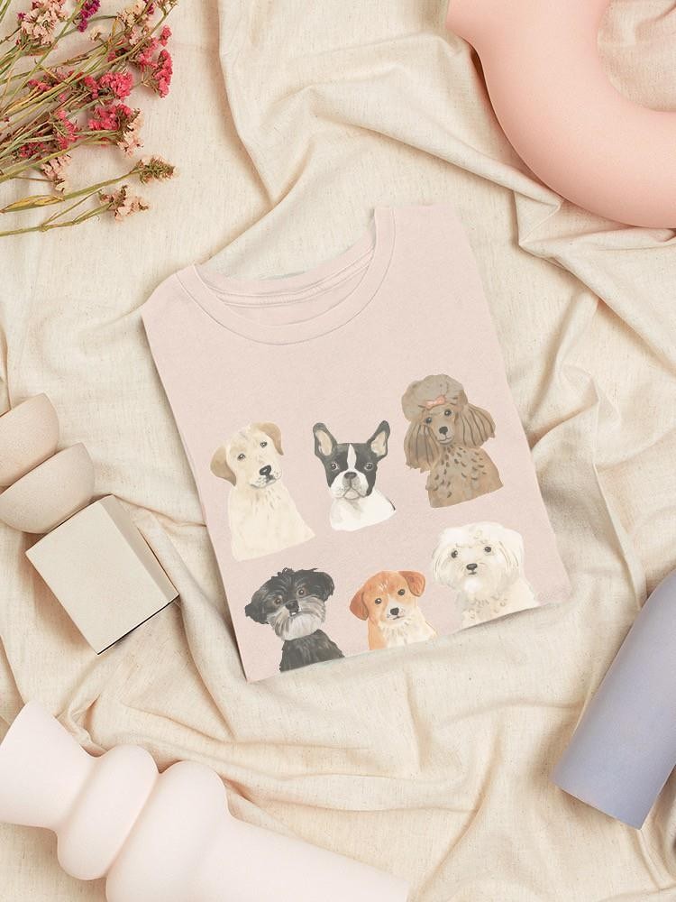 Doggos And Puppers Ii T-shirt -June Erica Vess Designs