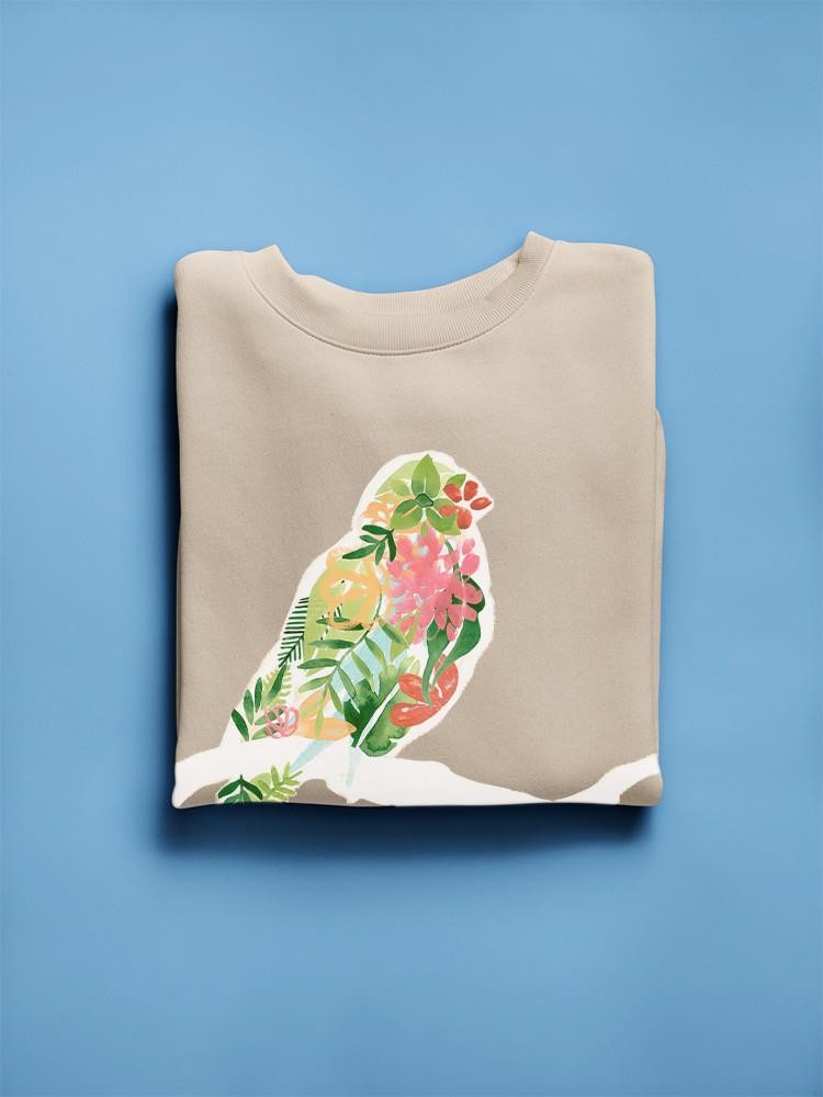 Foliage And Feathers Ii Sweatshirt -June Erica Vess Designs