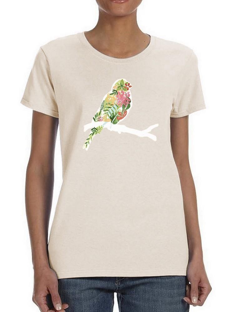Foliage And Feathers Ii T-shirt -June Erica Vess Designs