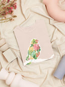 Foliage And Feathers Ii T-shirt -June Erica Vess Designs