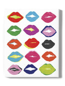 Kiss Kiss I Wall Art -June Erica Vess Designs