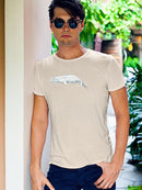 Cetacea Beluga Whale. T-shirt -June Erica Vess Designs