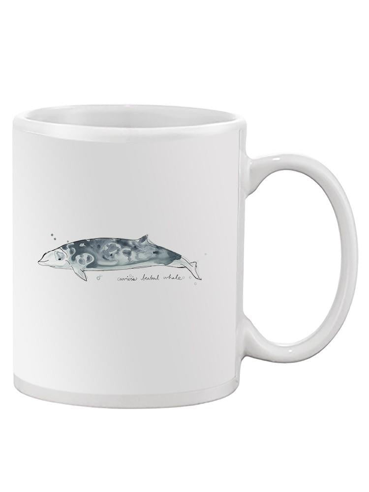Cetacea Cuviers Beaked. Whale Mug -June Erica Vess Designs
