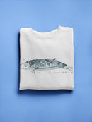 Cetacea Cuviers Beaked Whale. Sweatshirt -June Erica Vess Designs