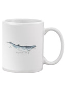 Cetacea Dwarf Minke. Whale Mug -June Erica Vess Designs
