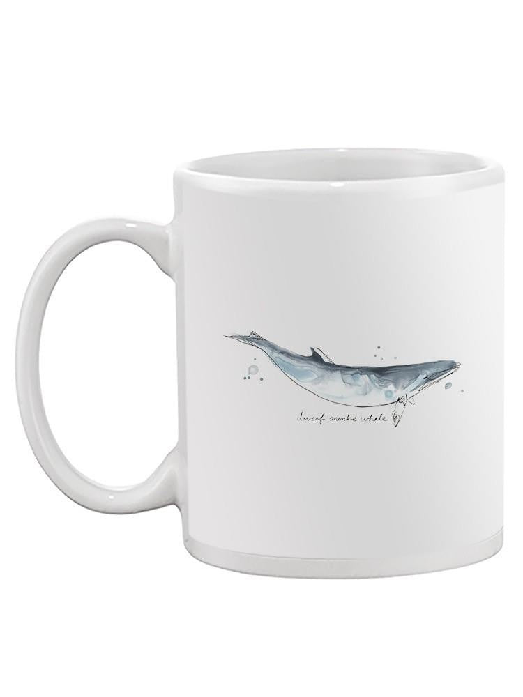 Cetacea Dwarf Minke. Whale Mug -June Erica Vess Designs