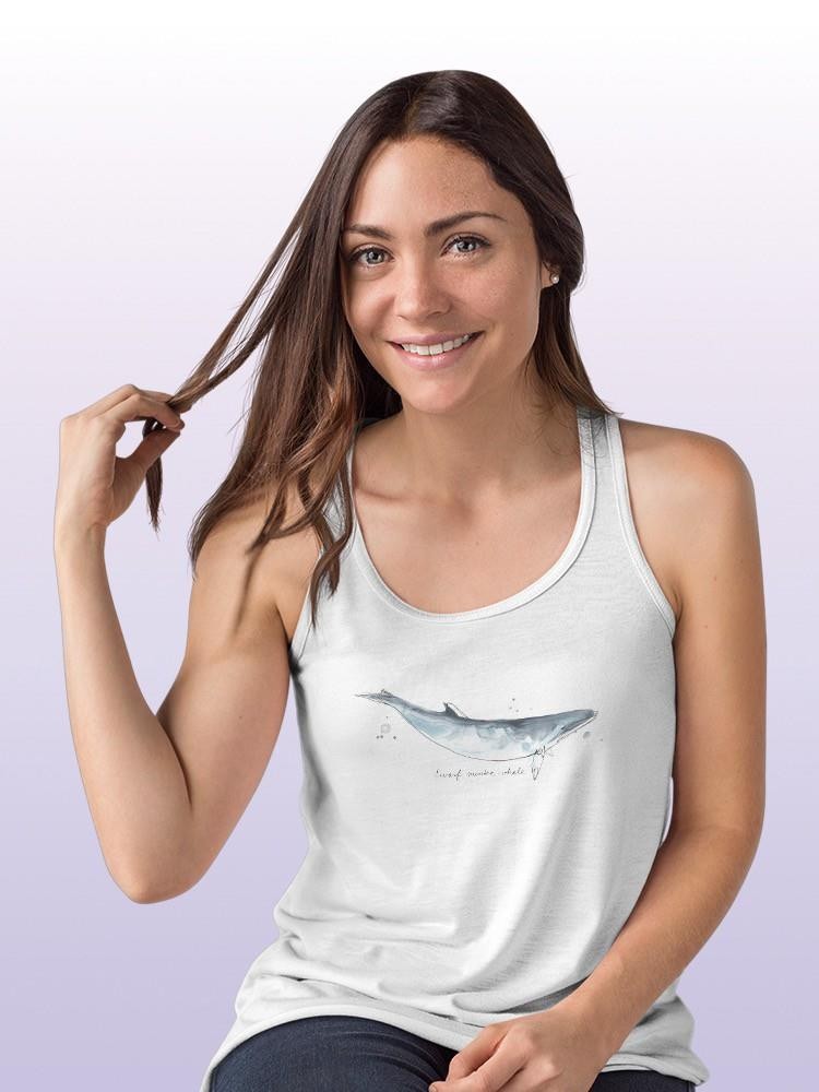 Cetacea Dwarf Minke Whale. T-shirt -June Erica Vess Designs