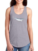 Cetacea Dwarf Minke Whale. T-shirt -June Erica Vess Designs