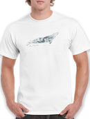 Cetacea Gray Whale. T-shirt -June Erica Vess Designs