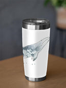 Cetacea Gray. Whale Tumbler -June Erica Vess Designs