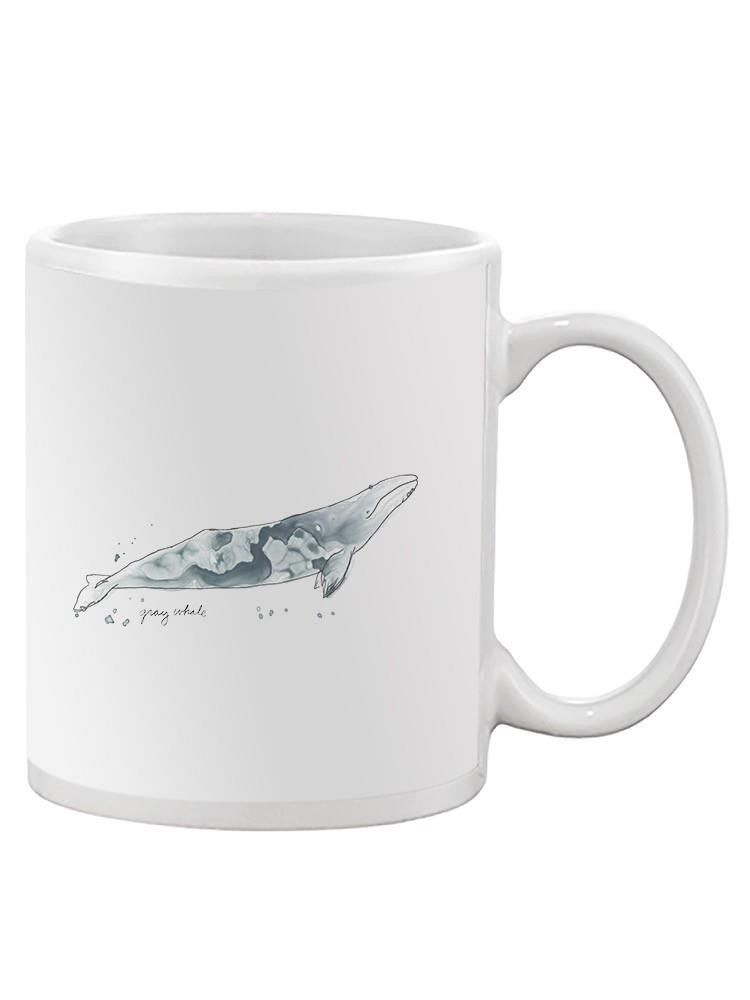 Cetacea Gray. Whale Mug -June Erica Vess Designs