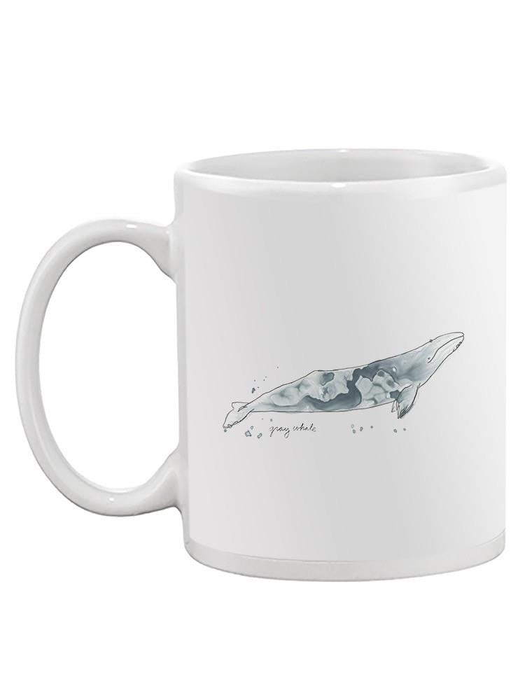 Cetacea Gray. Whale Mug -June Erica Vess Designs