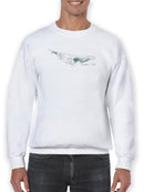Cetacea Humpback. Sweatshirt -June Erica Vess Designs