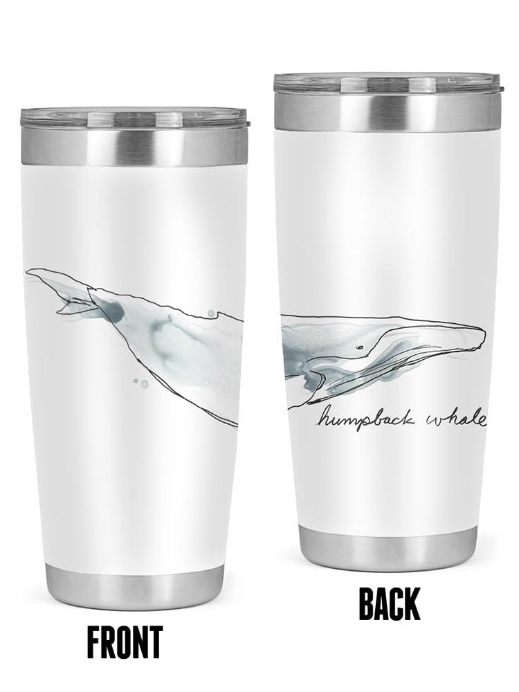 Cetacea Humpback Whale Tumbler -June Erica Vess Designs