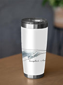 Cetacea Humpback Whale Tumbler -June Erica Vess Designs