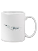 Cetacea Humpback Whale Mug -June Erica Vess Designs