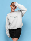 Cetacea Humpback. Sweatshirt -June Erica Vess Designs