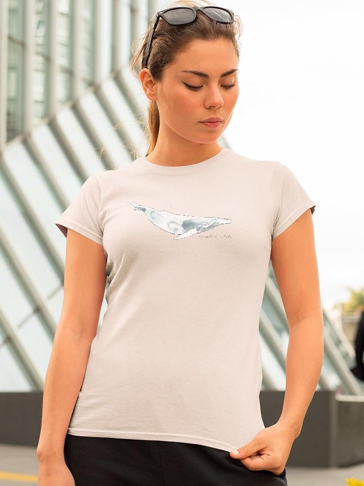 Cetacea Humpback. T-shirt -June Erica Vess Designs