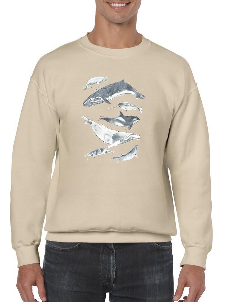 Cetacea I. Sweatshirt -June Erica Vess Designs
