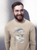Cetacea I. Sweatshirt -June Erica Vess Designs