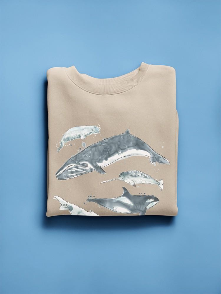 Cetacea I. Sweatshirt -June Erica Vess Designs