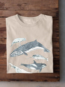 Cetacea I. T-shirt -June Erica Vess Designs