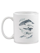 Cetacea. I Mug -June Erica Vess Designs