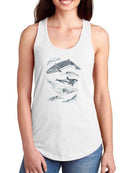 Cetacea I. T-shirt -June Erica Vess Designs