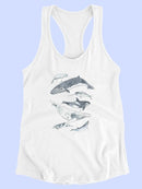 Cetacea I. T-shirt -June Erica Vess Designs