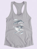Cetacea I. T-shirt -June Erica Vess Designs